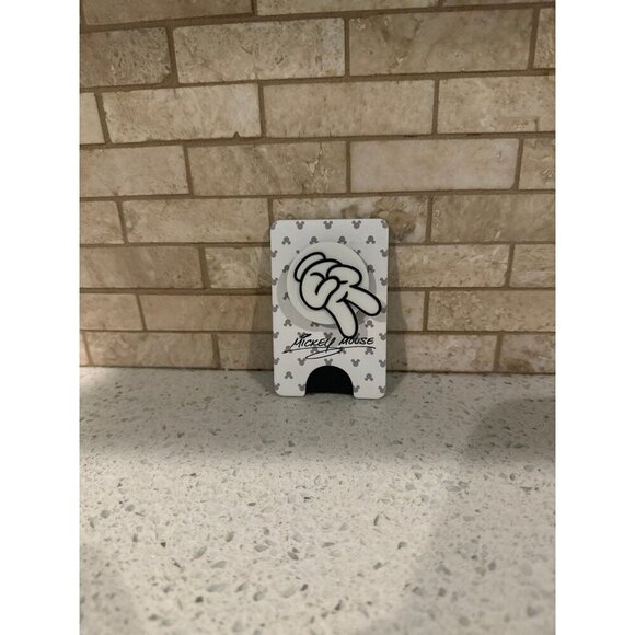 2024 Walt Disney World Parks Mickey Mouse Signature Ear PopSockets Phone Wallet - Picture 1 of 2